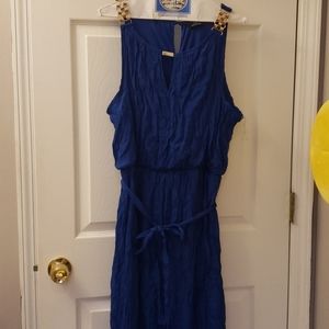 Royal blue dress XL